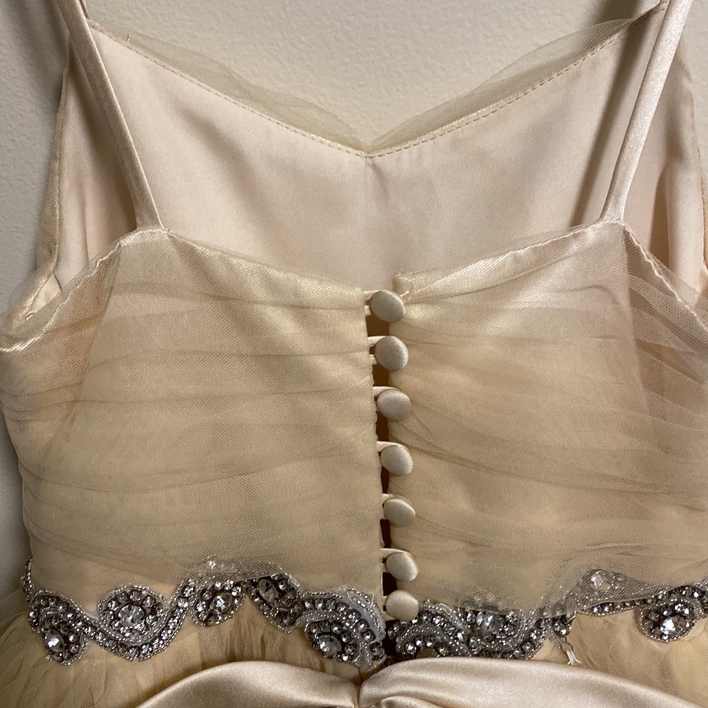 Flower Girl Dress in Cream - Picture 6 of 16